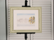 Load image into Gallery viewer, Lakefront Cottage, Framed Original Watercolor