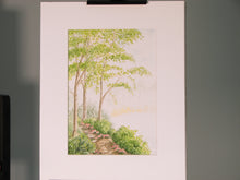 Load image into Gallery viewer, The Path Less Traveled, Unframed Watercolor Study (8x10)
