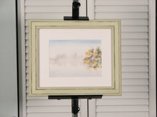 Load image into Gallery viewer, Lakefront Cottage, Framed Original Watercolor
