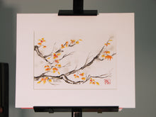Load image into Gallery viewer, Sumi-e Maple, Watercolor Sketch (8x10)
